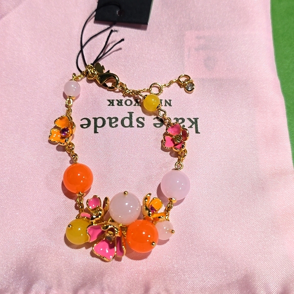 Kate Spade Freshly Picked Bracelet, Pink Multi - Picture 4 of 6
